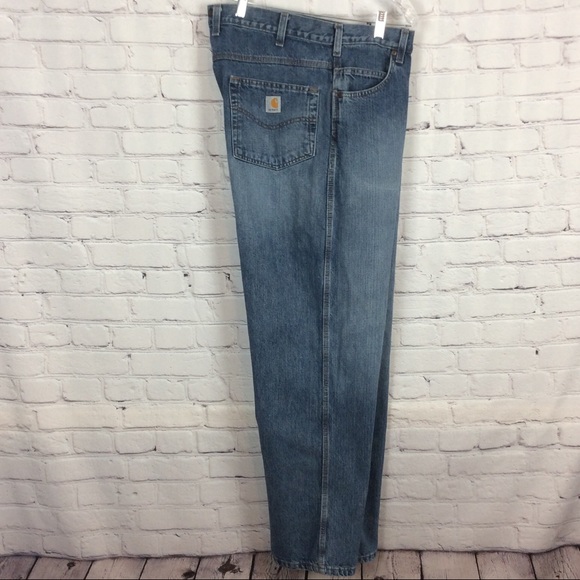 Carhartt Other - Carhartt Men’s Blue Jeans Size 40x32 Relaxed Fit